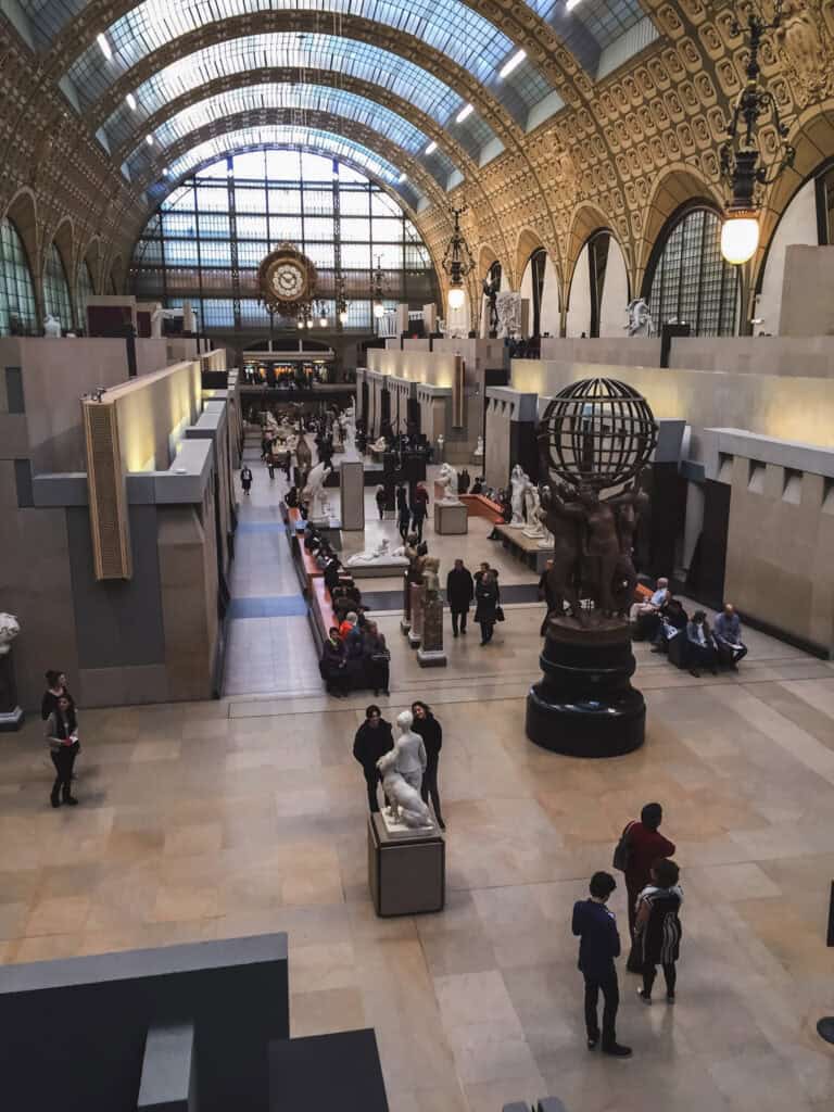 Wander the grand halls of the Musée d'Orsay, filled with light, history, and some of the best Impressionist art in Paris.
