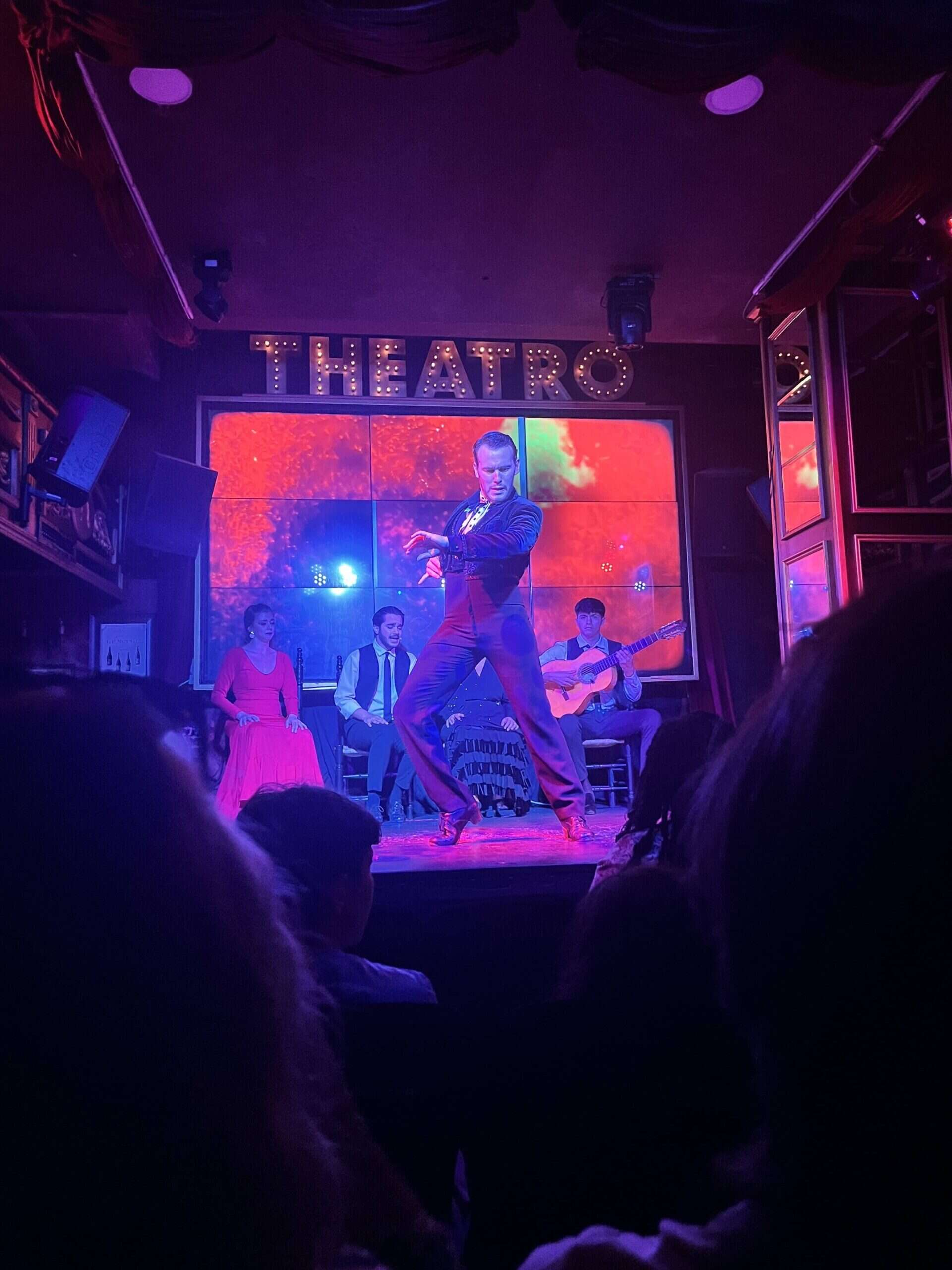 Live flamenco performance at intimate theater - unforgettable experience during one day in Malaga