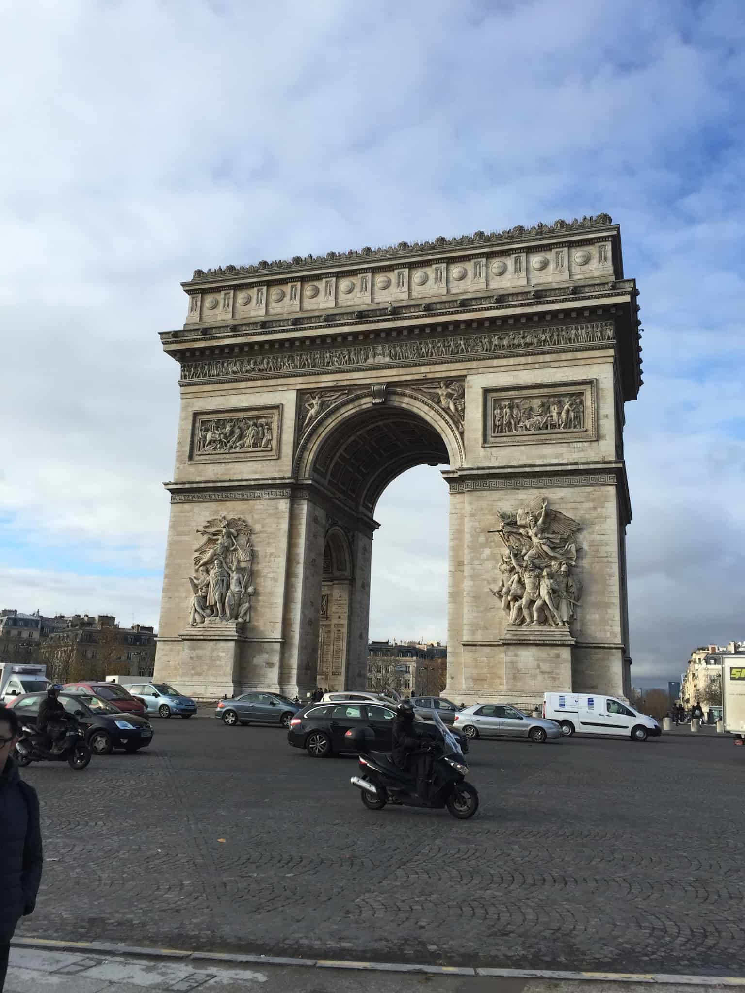arc de triomphe is one of the best things to do in Paris