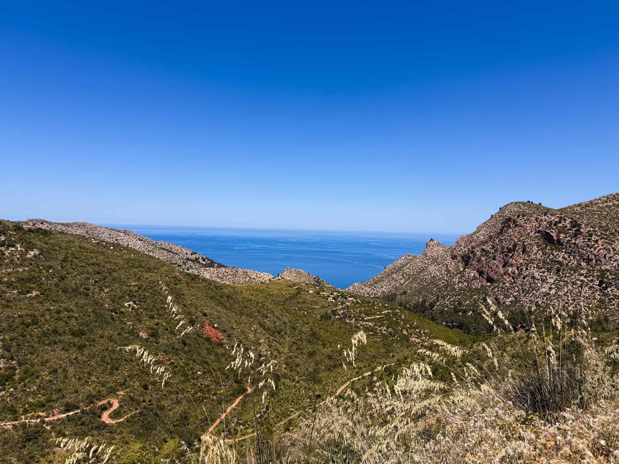 Mountain views along the Serra de Tramuntana scenic drive